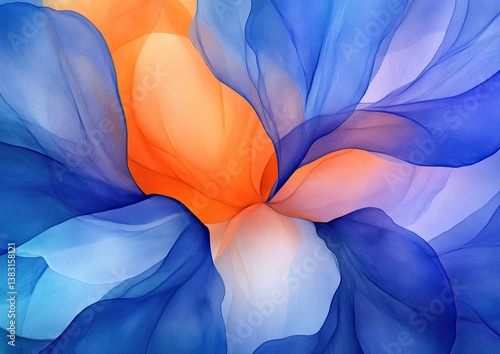 Abstract Flowing Colors (3)