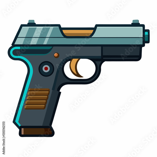 gun and bullets
