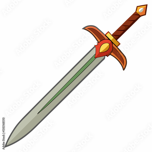 sword on white