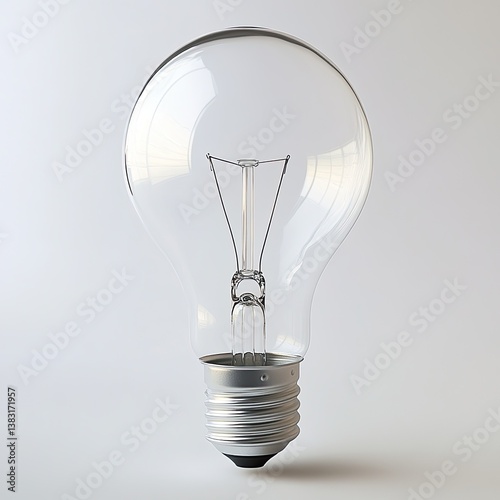 Classic incandescent lightbulb