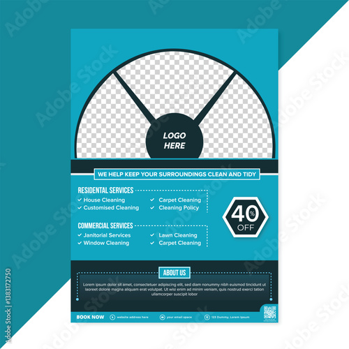 Professional Disinfecting Services Flyer, Cleaning Service flyer poster design template, Disinfection cleaning services flyer, House cleaning service poster flyer template
