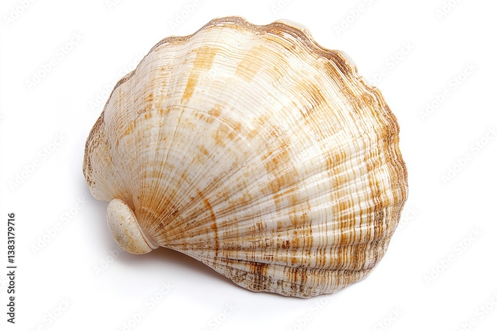 Seashell on White Background Seashell on White Background