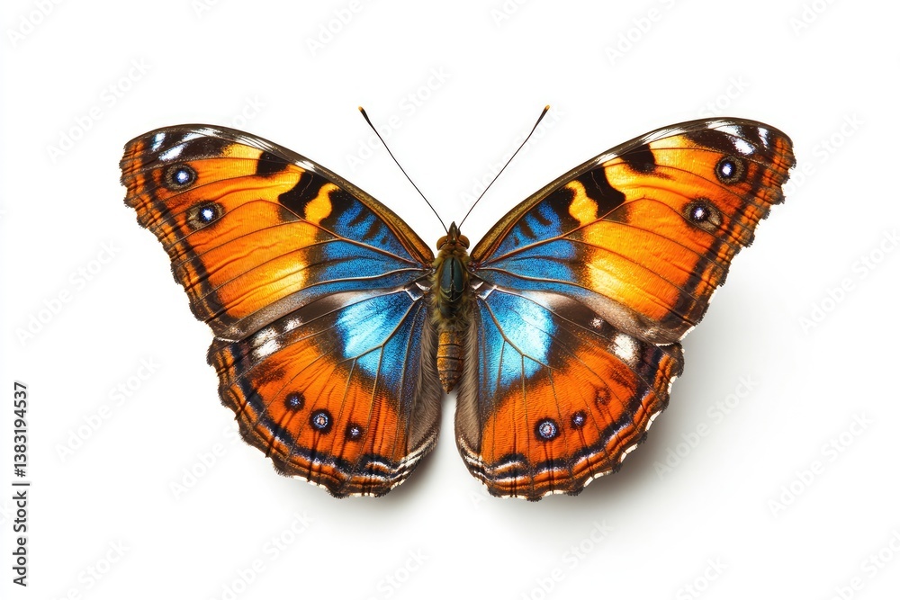 Fototapeta premium Beautiful butterfly, vibrant colors