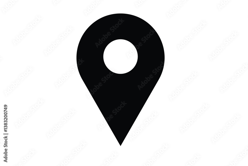 Symbol of precision and reliable geolocation tracking. Symbol of precision and reliable geolocation tracking.