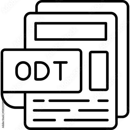 ODT File Icon