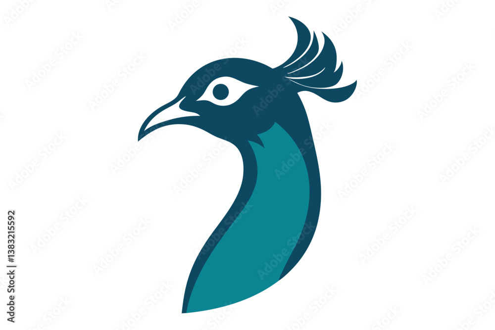 Obraz premium vector illustration of a bird
