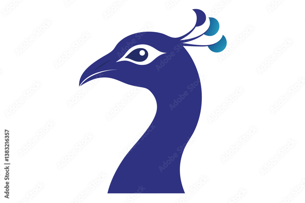 Fototapeta premium vector illustration of a bird