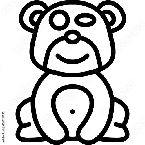 Flirty Bear Icon
