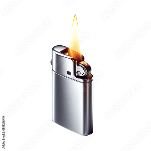 lighter isolated on white background