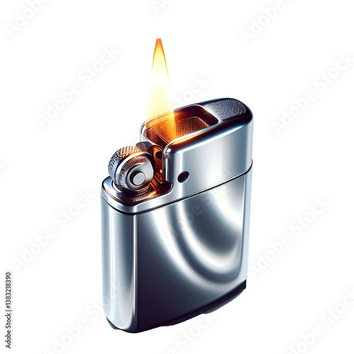 lighter isolated on white background