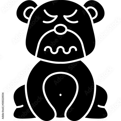 Disgusted Bear Icon