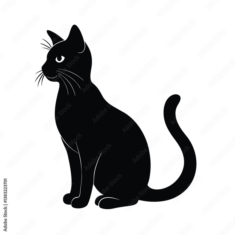 black cat vector illustration black cat vector illustration