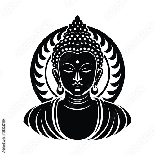 buddha statue silhouette