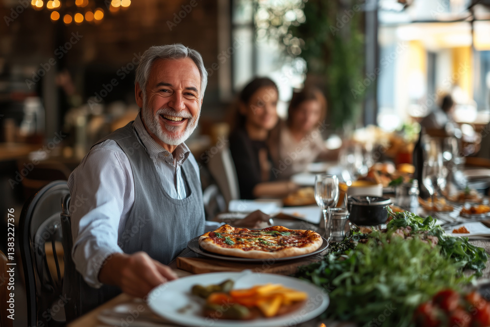 Networking and delicious dining at a business meeting in a modern office setting Networking and delicious dining at a business meeting in a modern office setting