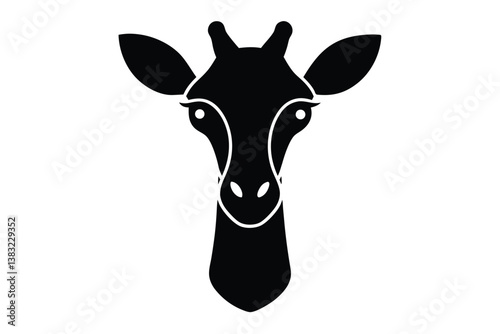 Wallpaper Mural deer head isolated Torontodigital.ca