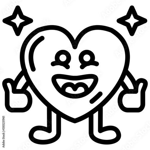 Sportive Heart Icon