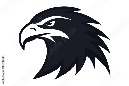 eagle head vector illustration
