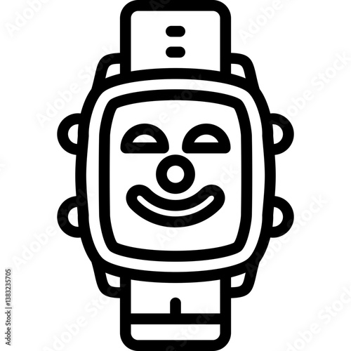 Watch Clown Dial Icon