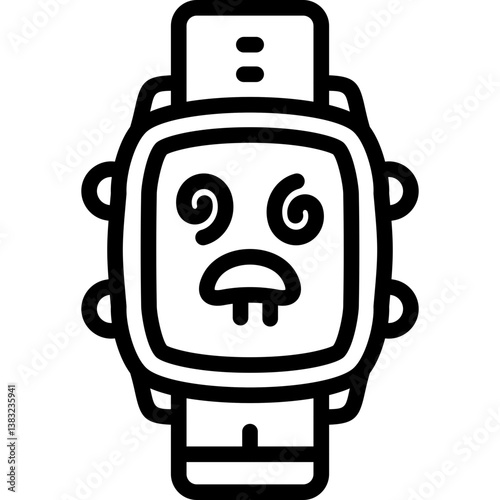 Watch Dazed Dial Icon