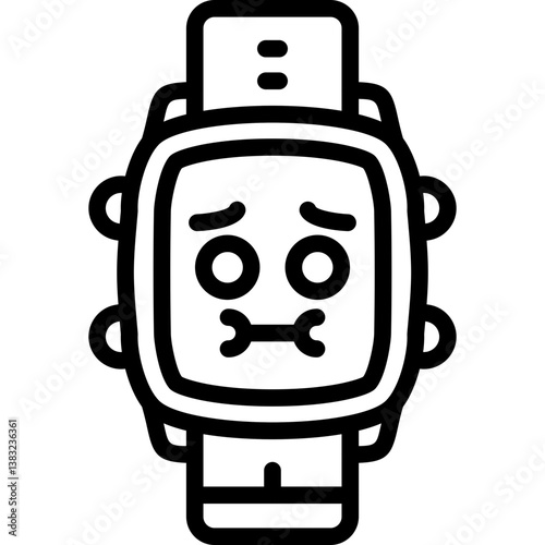 Watch Nauseated Dial Icon