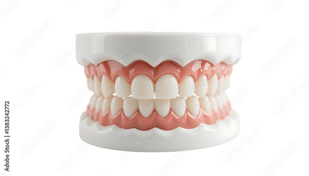 Obraz premium artificial teeth png