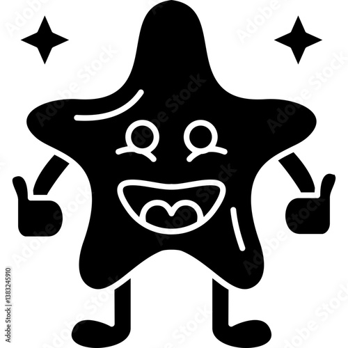 Sportive Star Icon