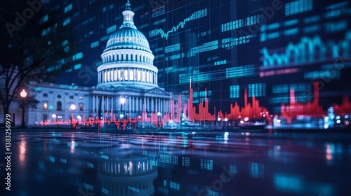 Capitol reflections: a symphony of governance and economic trends in a digital age.