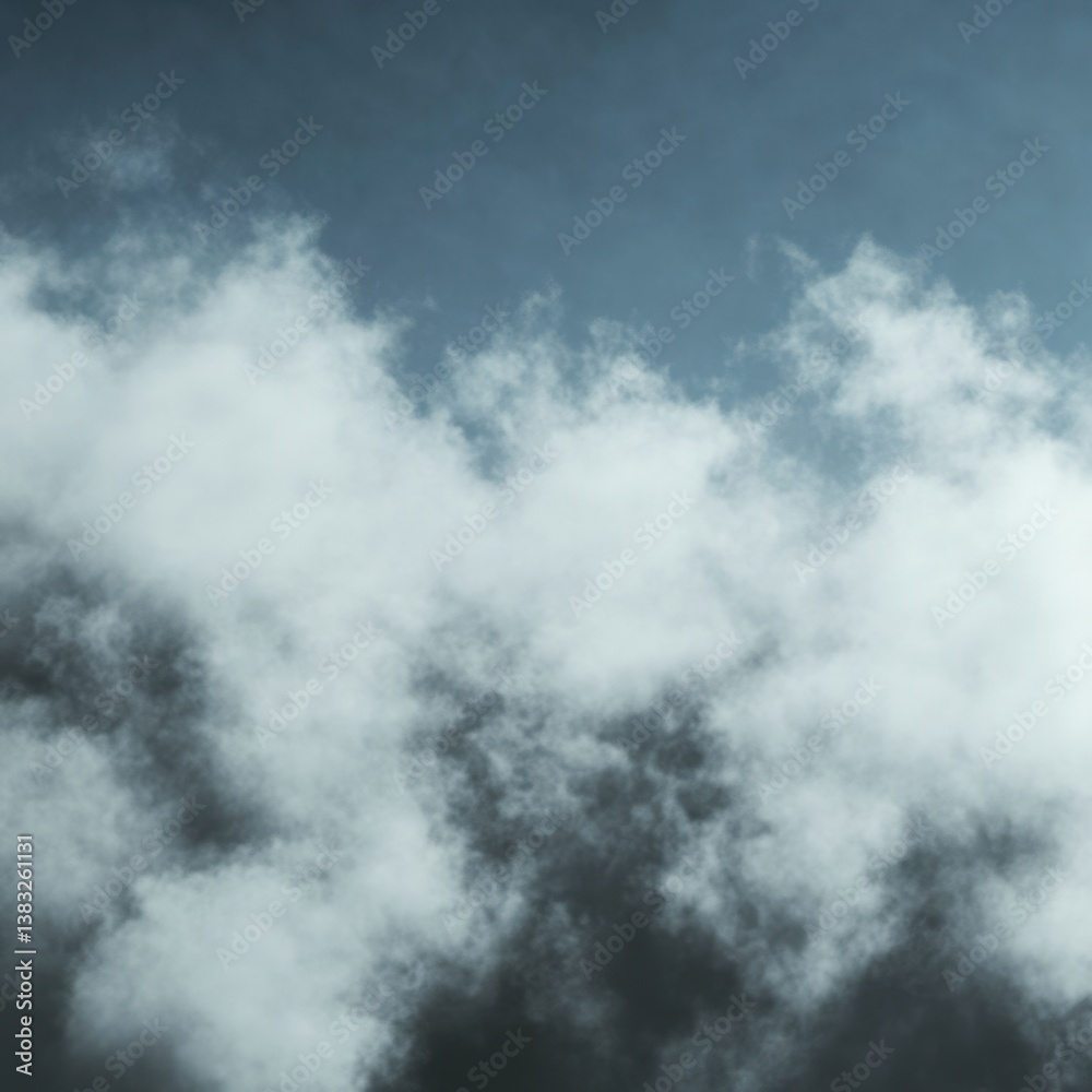 Ethereal sky with soft white clouds against a serene blue backdrop creating a calming and peaceful atmosphere aerial view Ethereal sky with soft white clouds against a serene blue backdrop creating a calming and peaceful atmosphere aerial view