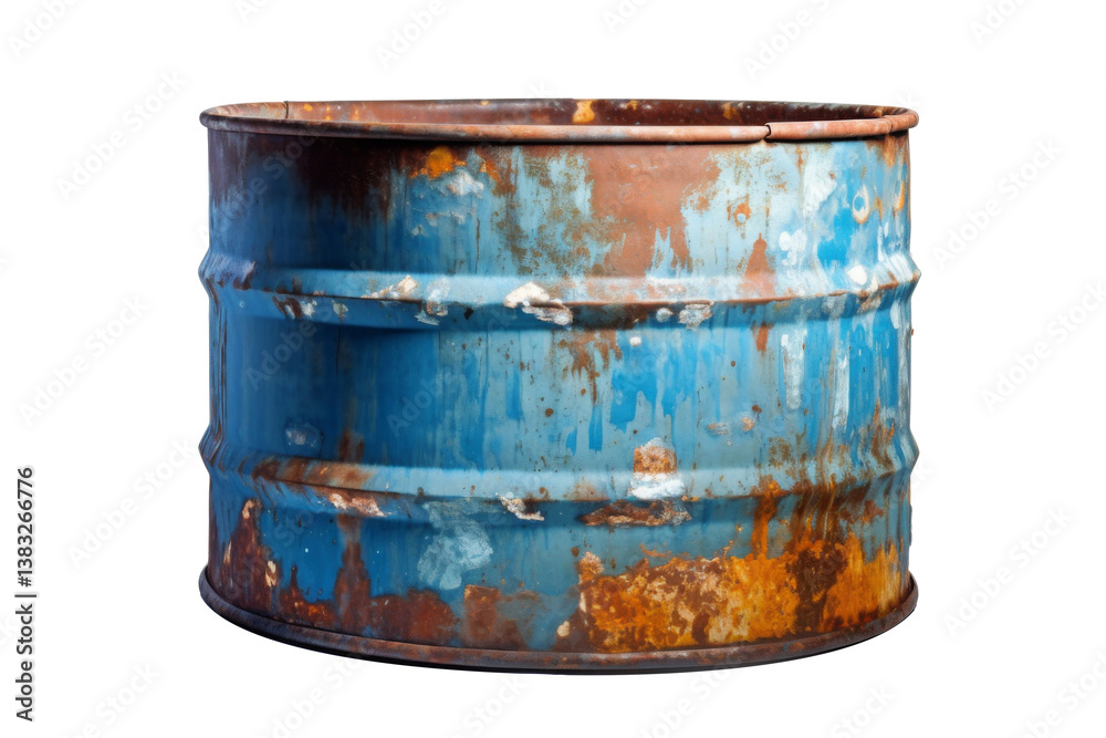 Fototapeta premium Blue Steel Barrel