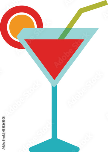 cocktail vector illustration design