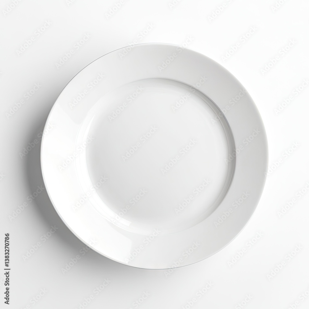 Empty white plate (1) Empty white plate (1)