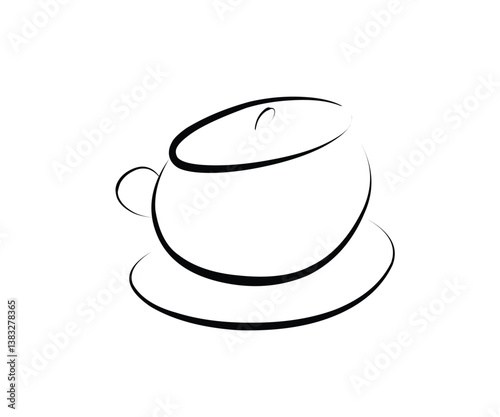 coffee cup vector illustration