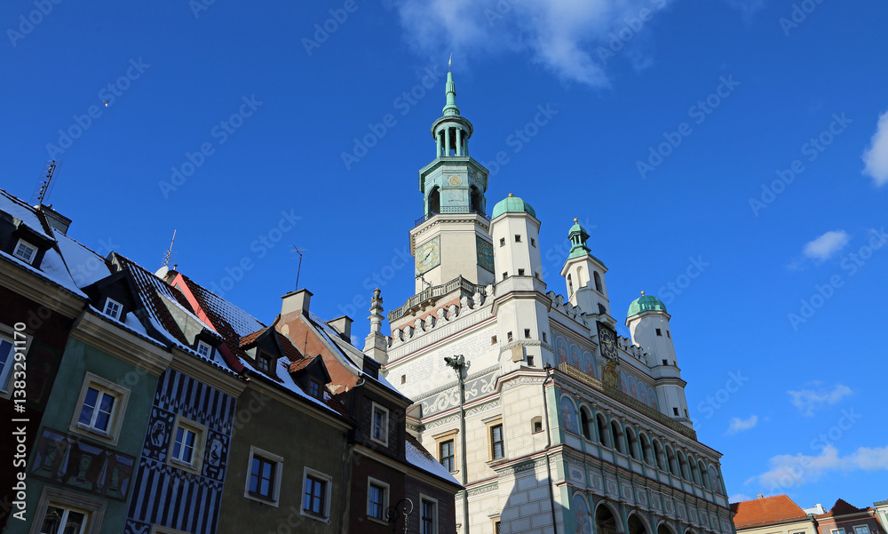Tenements and Town Hall - Poznan, Poland