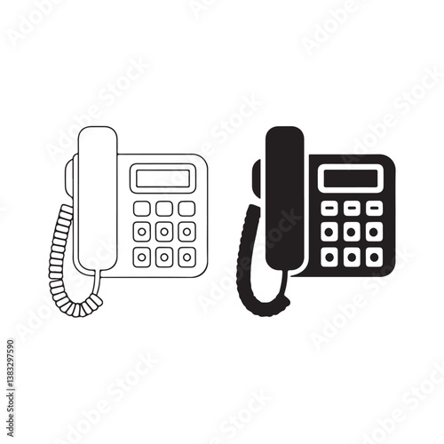 Office telephone set designs