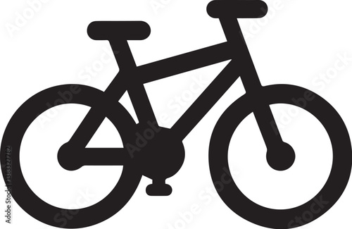 bicycle vector silhouette