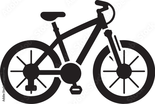 bicycle vector silhouette