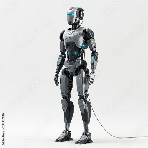 blue screen robot