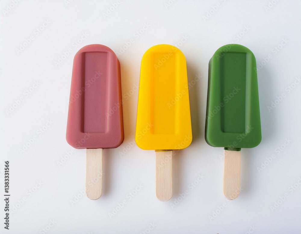 Generation Alpha food menu: A charming isometric of colorful Superfood Ice Cream icons on a white background. Generation Alpha food menu: A charming isometric of colorful Superfood Ice Cream icons on a white background.