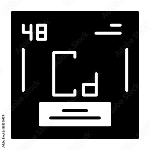 Cadmium Outline Style Icon