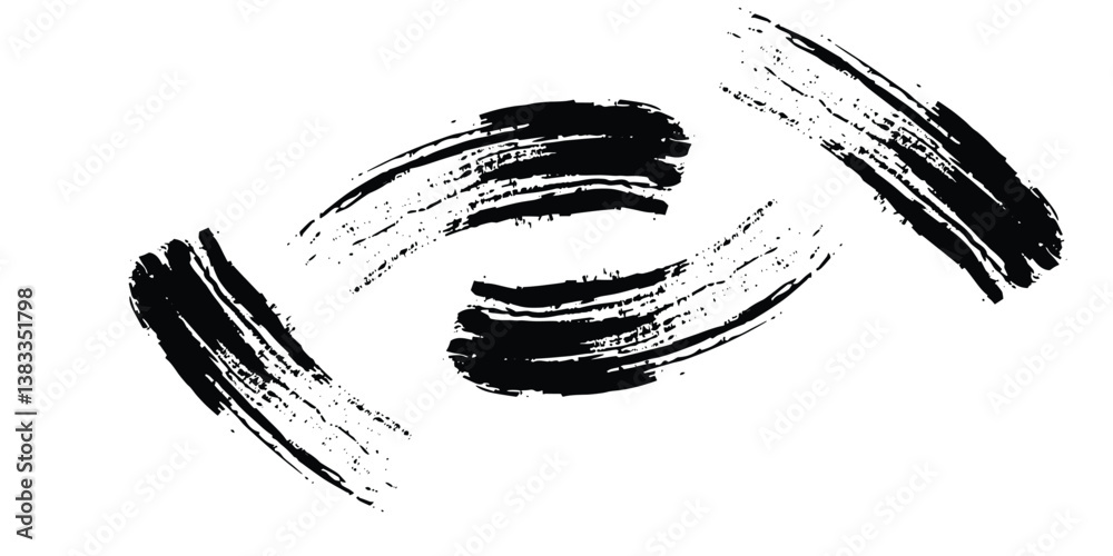 Halftone yellow dots pattern and black gradient grunge texture background. Dotted art line comic sport style vector illustration.