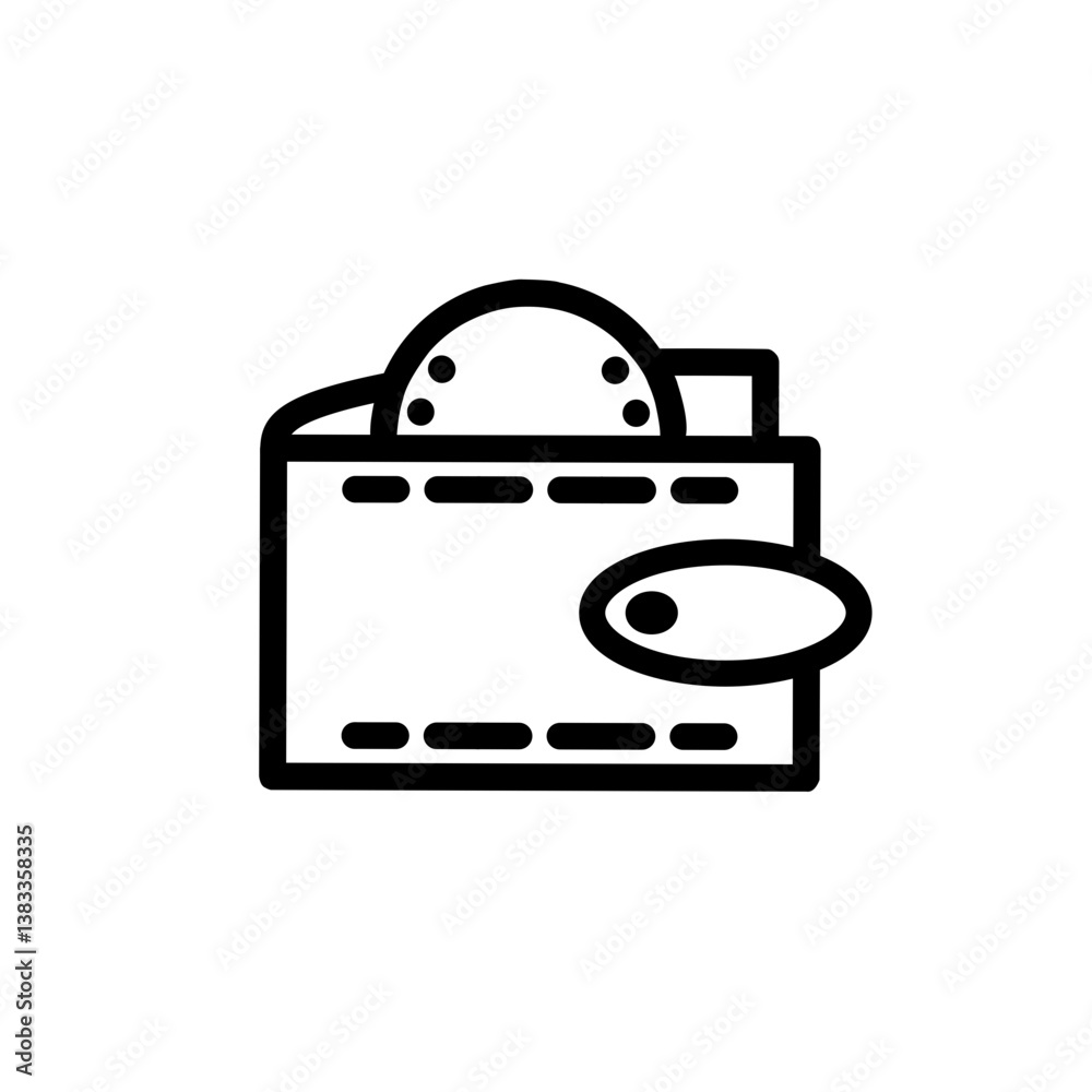 Digital Wallet Icon Digital Wallet Icon