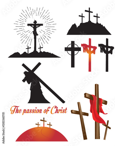 Art & Illustration - Passion of Christ - Religious symbols -Catholic tradition