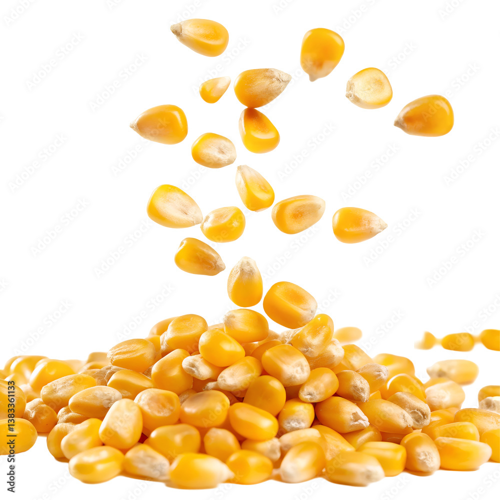 Fototapeta premium corn flakes background