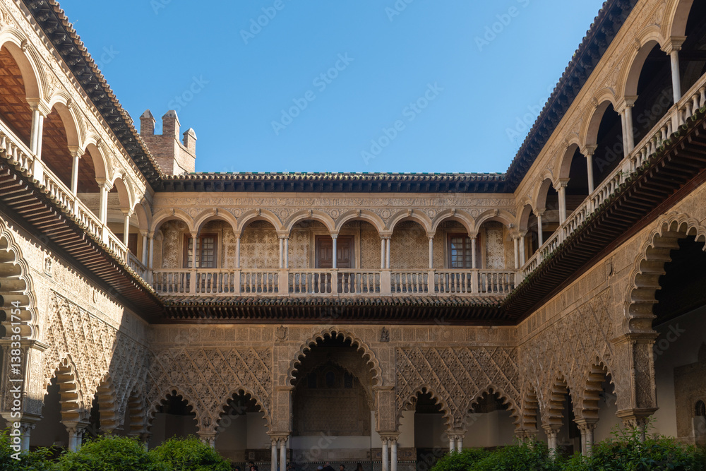 Obraz premium Siviglia - Andalusia - Spagna - Real Alcazar