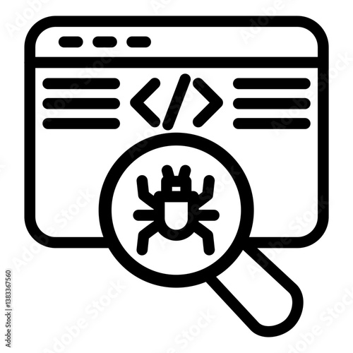 Search Bug Icon