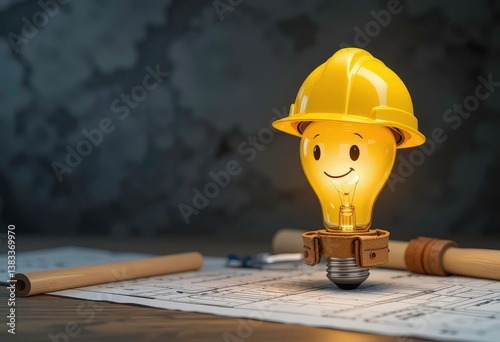  Hard Hat and Toolbelt Light