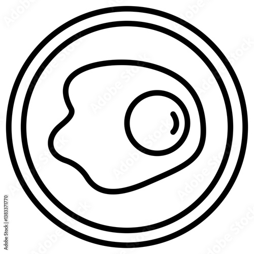 Fried Egg Icon