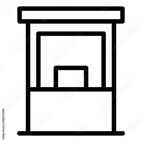 Ticket Booth Icon