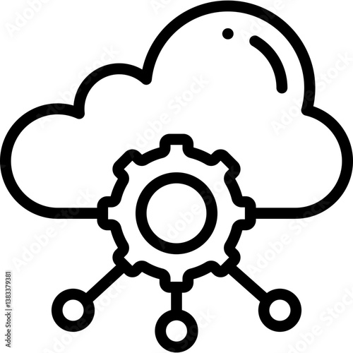 Cloud Computing Icon