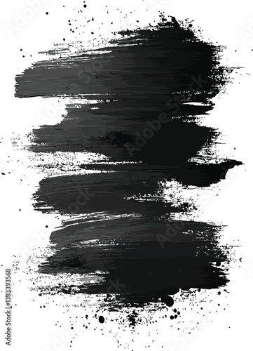 grunge brush strokes